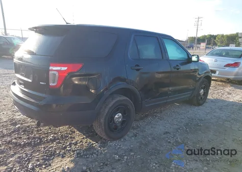 2013 Ford Police Interceptor из США, поврежденный, VIN 1FM5K8AR1DGC25967